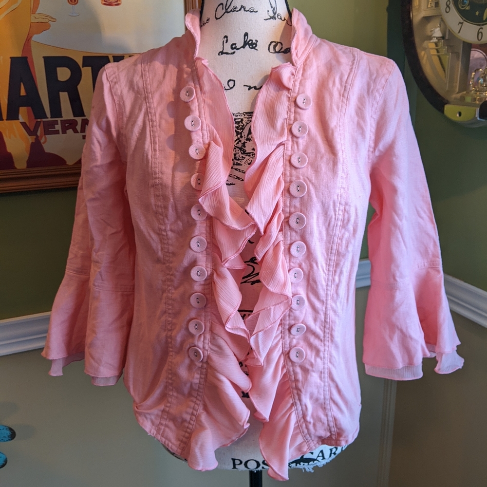 Multiples Linen Jacket